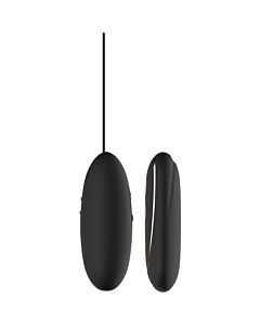 Elize Remote Control Vibrator - Black