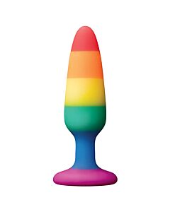 Rainbow Anal Pride - Small Plug