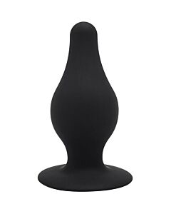 Black Plug Love - Dual Density Silicone with Suction Cup