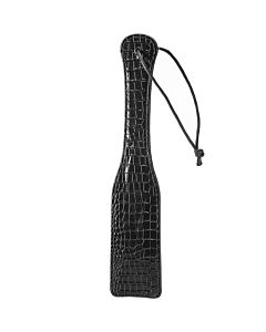 Croco Black Paddle - BDSM Blaze Paddle