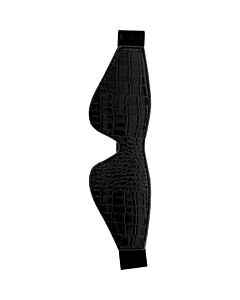 Black Croco Bandage
