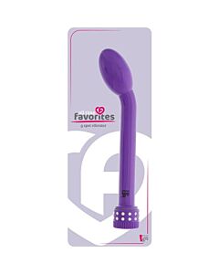 Purple Contoured Vibrator