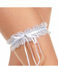 Bridgette White Seductive Garter