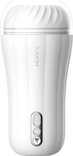 SVAKOM Robin White Vibrating Penis Masturbator