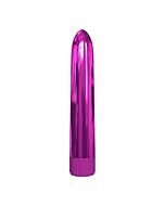 Rocket vibrador metálico 18cm - rosa