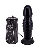 Pleasure thrust plug vibrador - negro