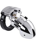 Pubic Enemy 1 silver cage penis sheath