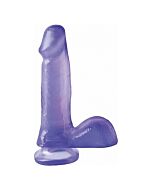 Basix Rubber Works Penis 16 cm lila