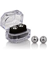 Silver balls in box