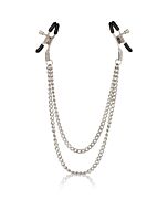 Nipple clamps with double chain