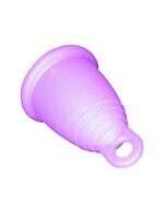 small ring menstrual cup soft pink