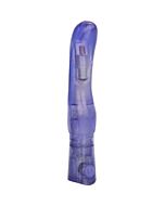 First time solo purple vibrator exciter