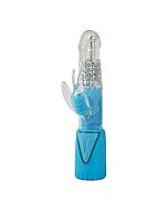 Climax conejito vibrador giratorio azul