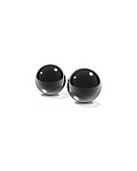 Fetish fantasy limited edition ben-wa balls small black glass