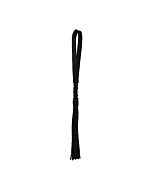 Flogger whip with latex strips