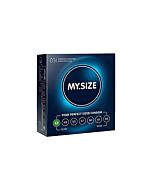 My size preservativos 57mm - 3uds