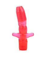 Vibrador anal forma t - rosa