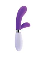 Conejito vibrador punto g de silicona - morado