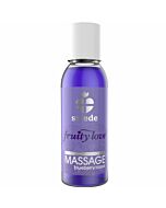Fruity love massage oil heat effector 50 ml cranberry / wild berries 50ml