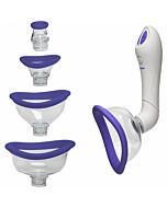 Bloom - Clit & Nipple Suction Cup / Purple, White