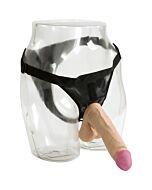 Vac-u-lock harness with realistic penis 22 cm