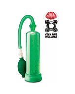 Pump Worx Erection Pump Green Silicone