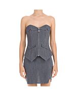 Corset diplomático gris