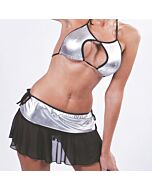 Cheerleader costume gray
