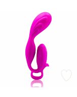 Pretty love flowery lilac massager