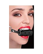 Ouch cilynder black gag