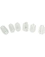 Power transparent penis sleeve set 6pcs