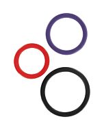 Triple rings multicolor