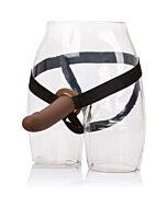 Ppa with jock strap - arnés con dildo hueco marrón