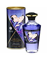 Shunga aceite masaje efecto calor sabor frutas exoticas 100 ml
