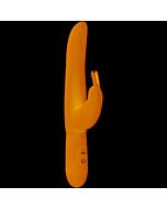 Posh bounding pink bunny