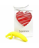 Saninex dildo orgasmic fantasy banana yellow