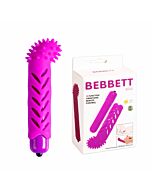 bullet vibrator with stimulating sheath 10 v