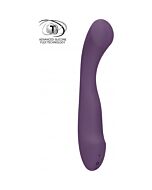 Bella - vibrador de silicona morado