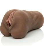 Brown Vaginal Masturbator: Intimate Seduction
