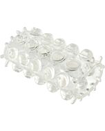 Super stretchy cover for textured transparent penis