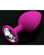 Plug silicon pink - l