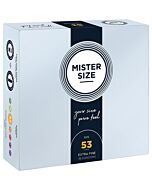 Mister size 53 (36 pack) - extra fino, 53mm