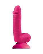 Colours softies realistic penis 15 cm pink