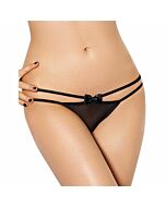 Queen lingerie panties with double strap and bow s / m