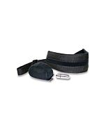 Doggy style bondage straps with vibrator