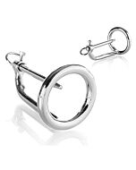 Metal hard cock teardrop 45mm