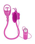 Butterfly pink clitoral pump