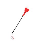 Fetish fantasy red silicone heart azotador
