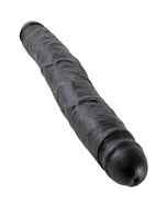 King dildo cock double black 30 cm