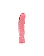 Crystal jellies pink dildo big boy